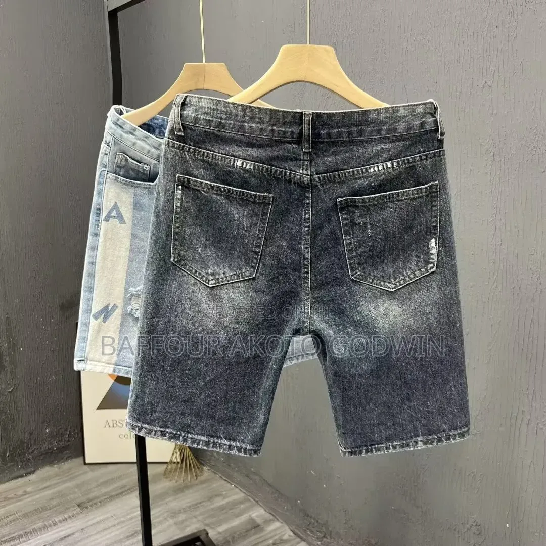 Premium Men's Denim Shorts – Strong Quality | Sizes 30–38