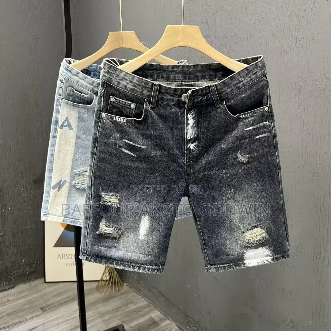 Premium Men's Denim Shorts – Strong Quality | Sizes 30–38