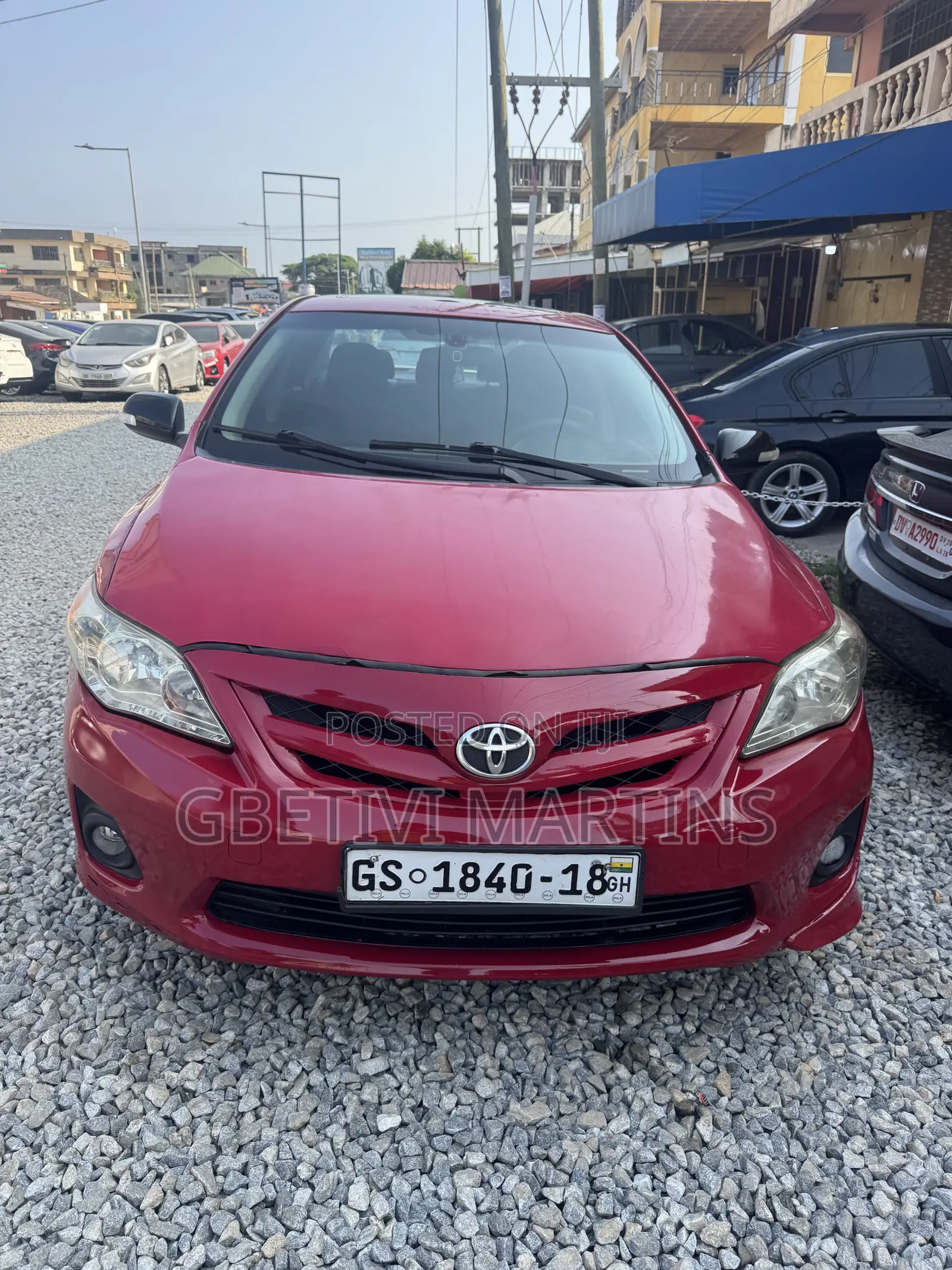Toyota Corolla 2013 Red