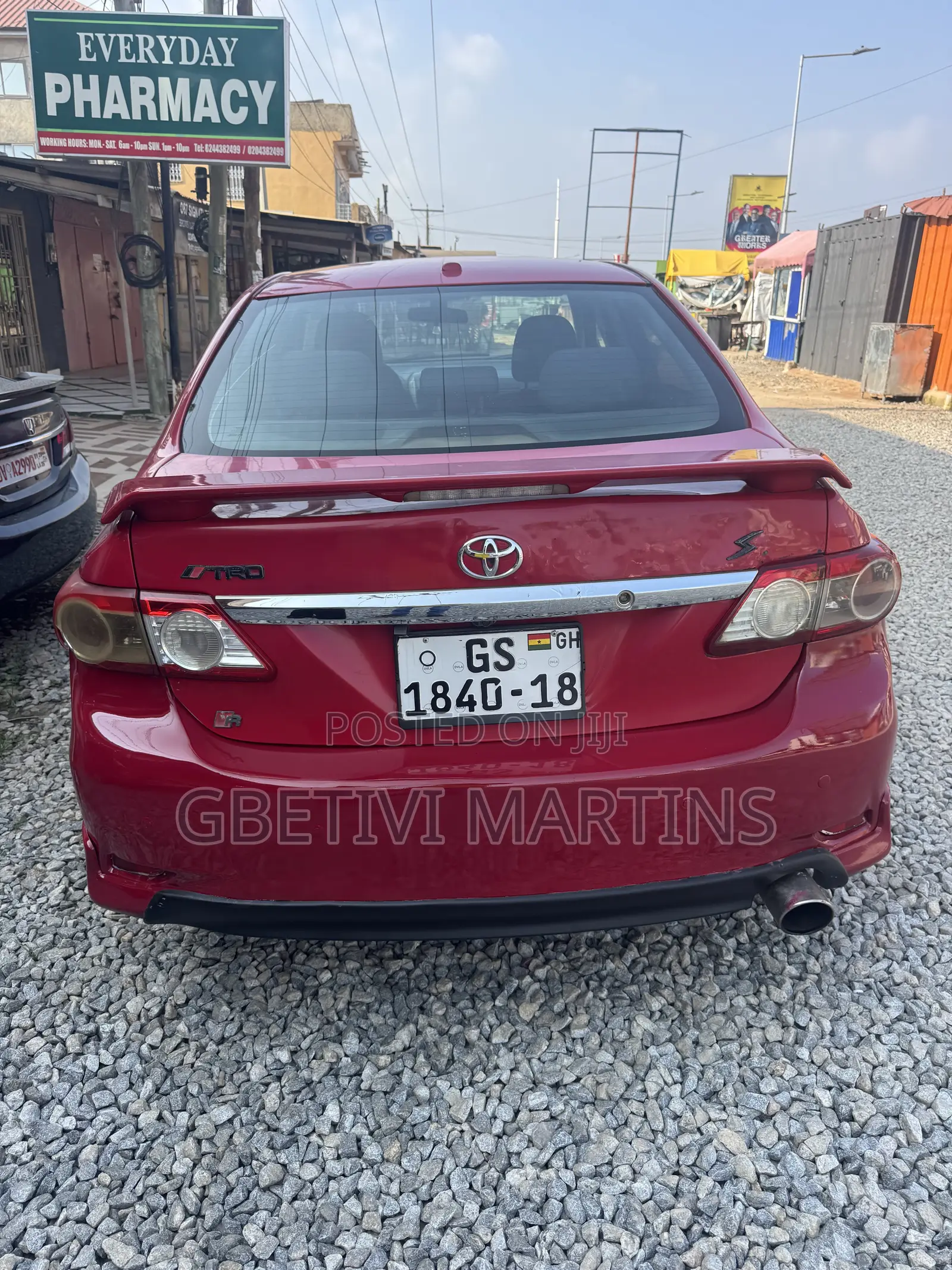 Toyota Corolla 2013 Red