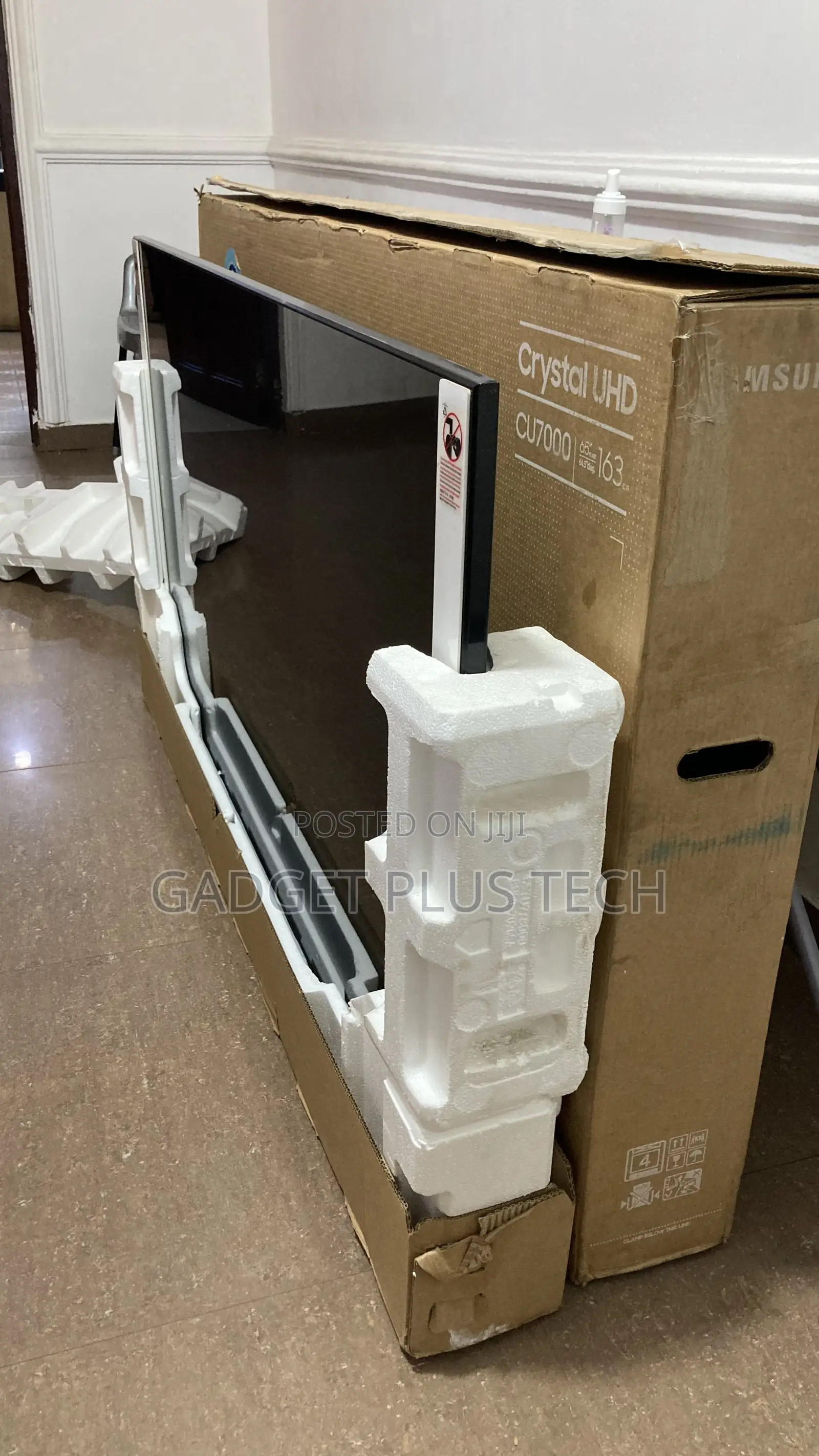 Fresh With Box 2024 65” Samsung Crystal UHD Smart TV From Europe