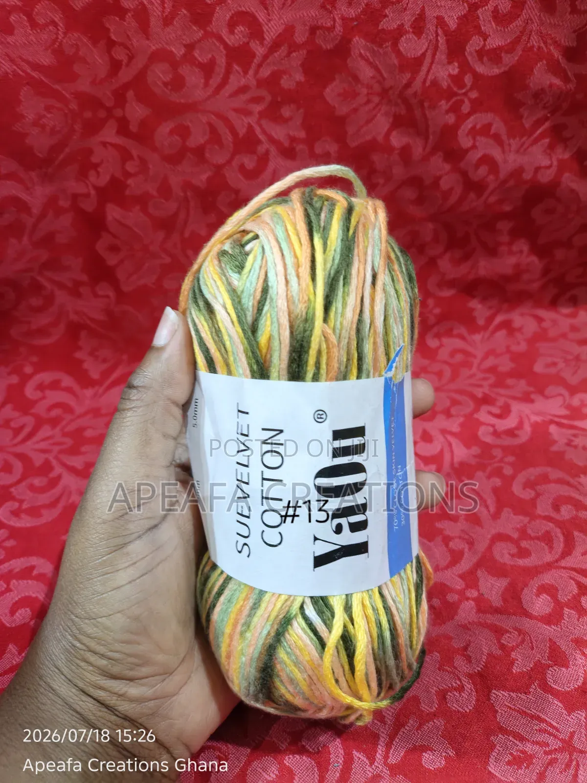 Suevelvet Cotton Yarn