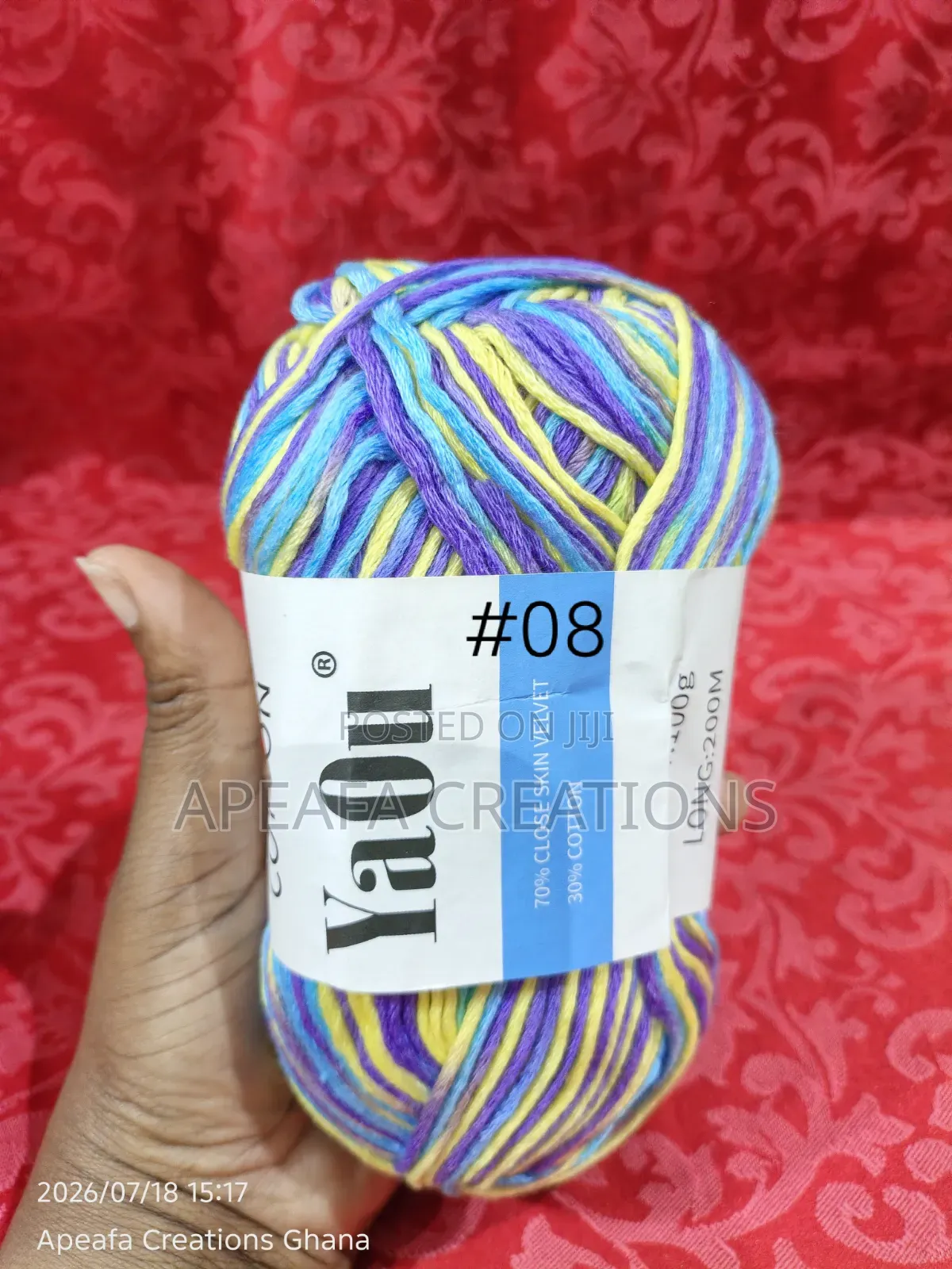 Suevelvet Cotton Yarn