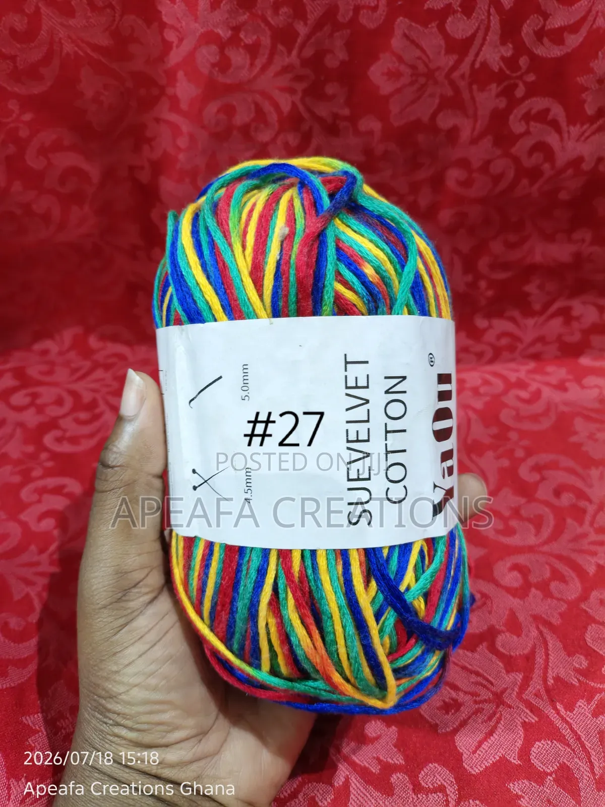 Suevelvet Cotton Yarn