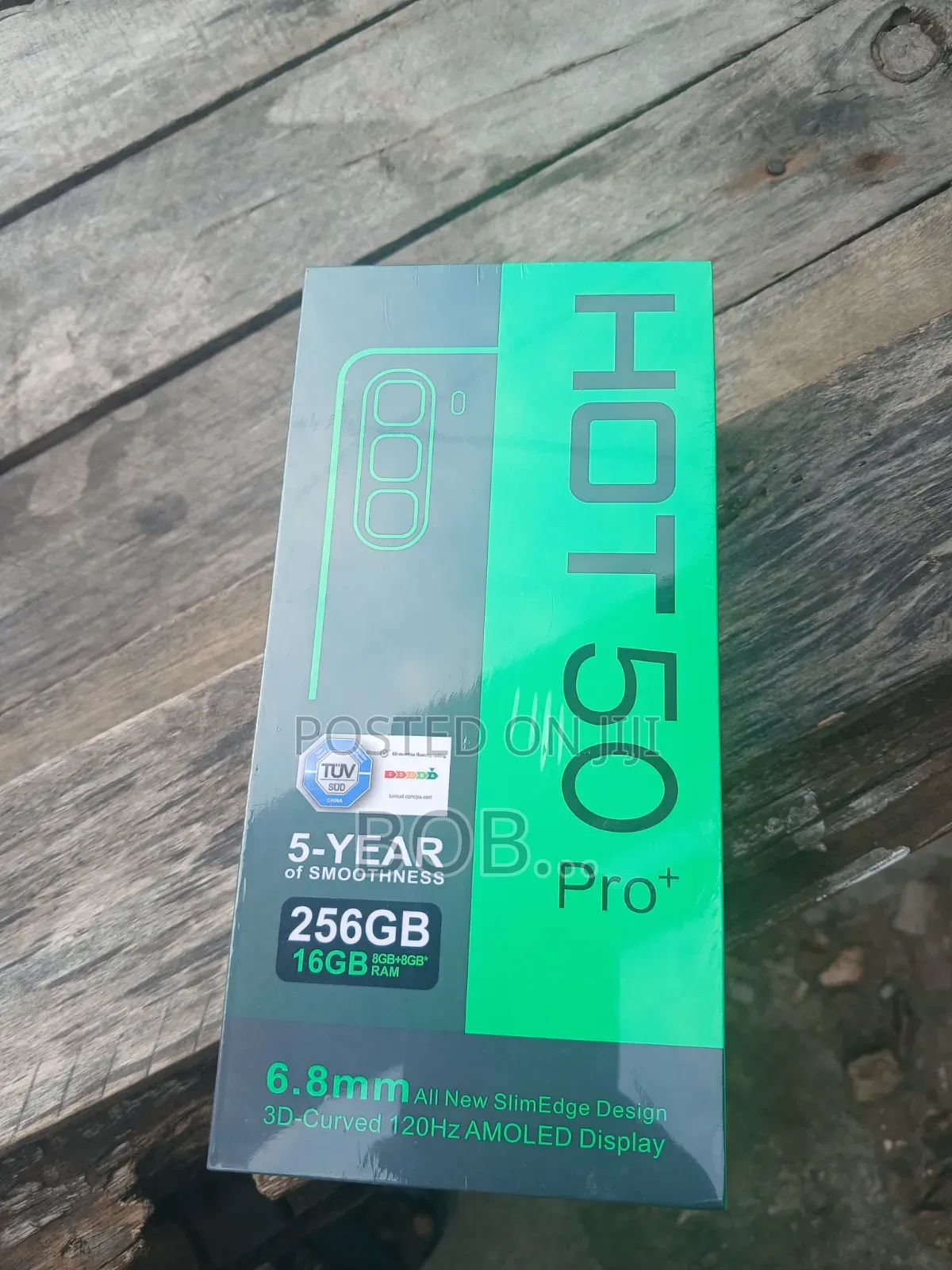 New Infinix Hot 50 Pro+ 4G 256 GB Black