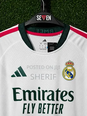 Real Madrid Home Jersey 2026/27 – Authentic Adidas | Brand New