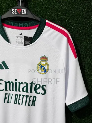 Real Madrid Home Jersey 2026/27 – Authentic Adidas | Brand New