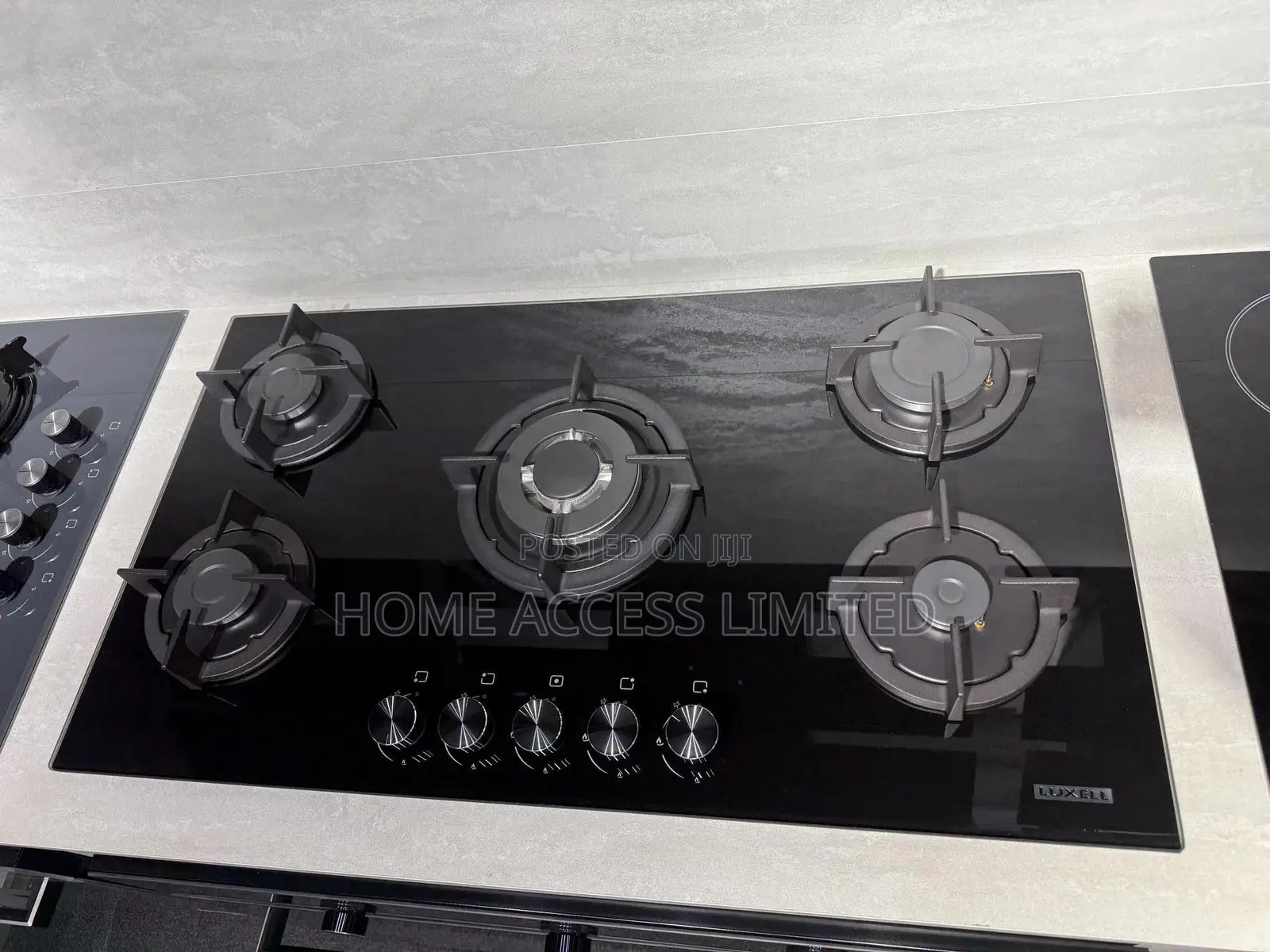Luxell 90cm 5gas Hob Glass