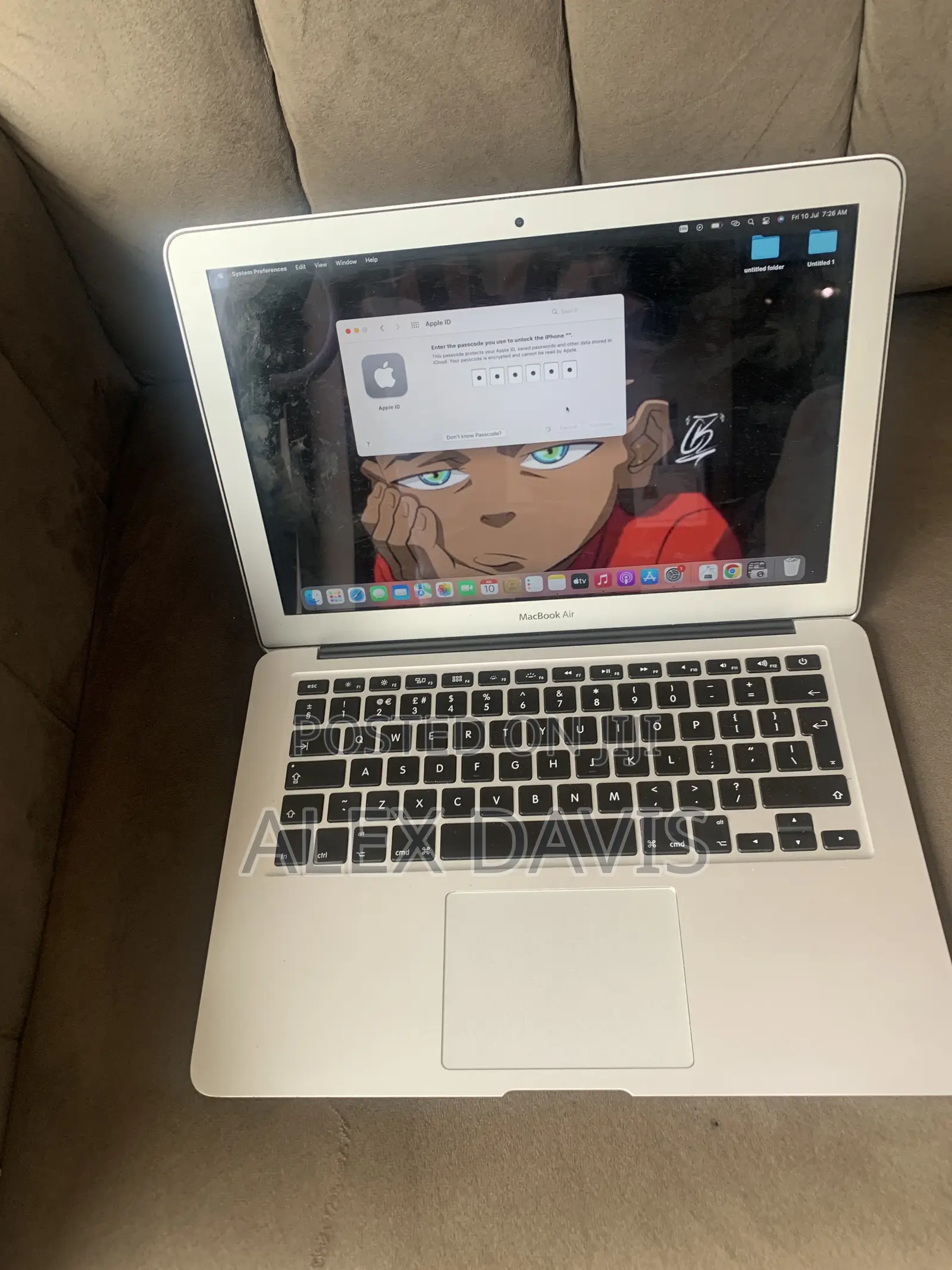 New Laptop Apple MacBook Air 8GB Intel Core i5 SSD 256GB