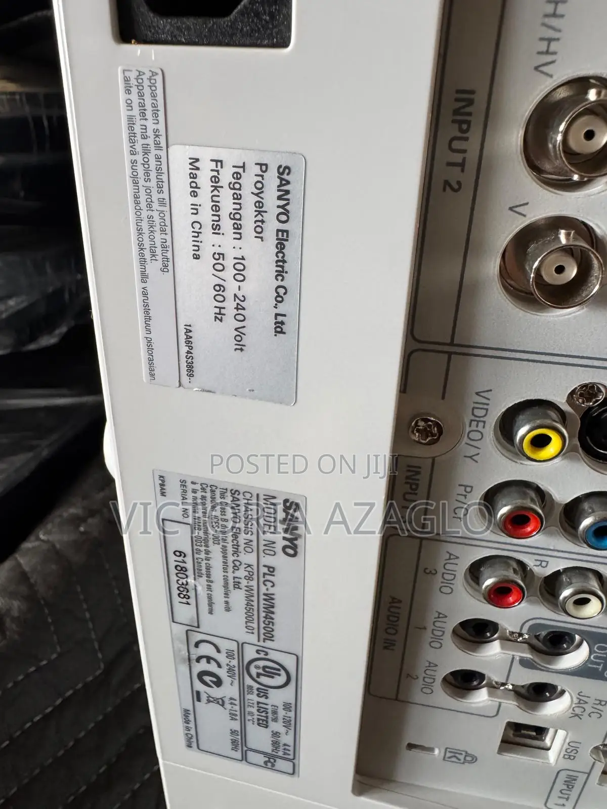 SANYO WXGA Projector - High Display and Graphics