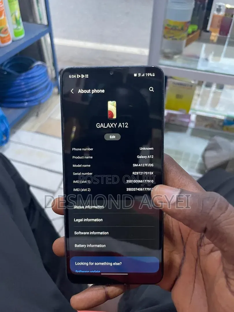 Samsung Galaxy A12 64 GB Blue