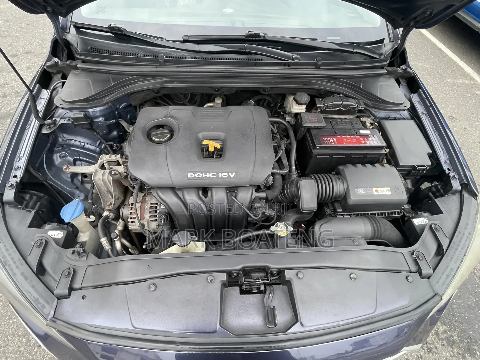 Hyundai Elantra Limited 2018 Blue