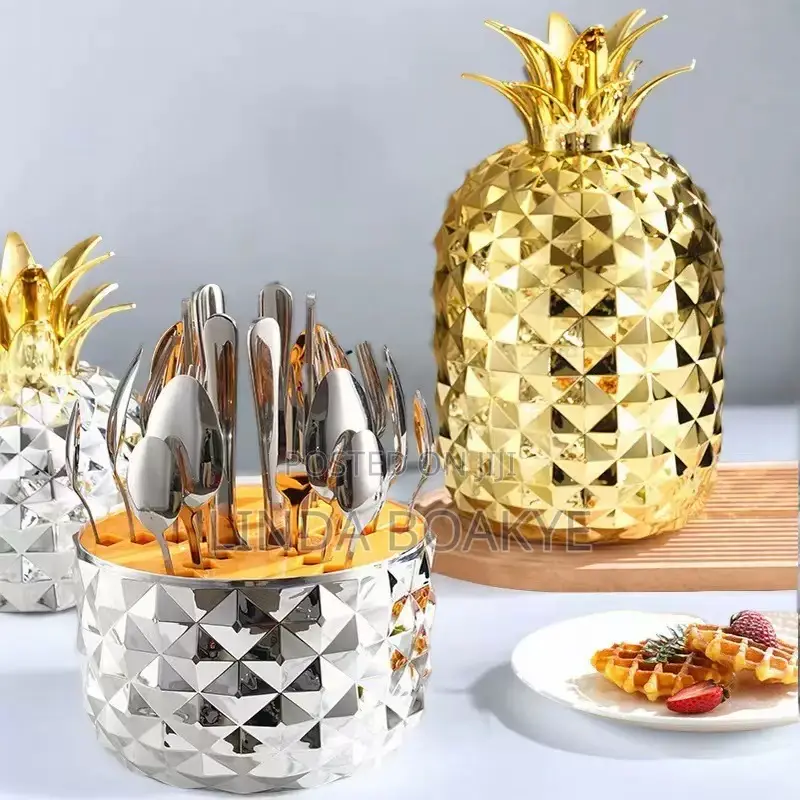 Pineapple Cutlery Set