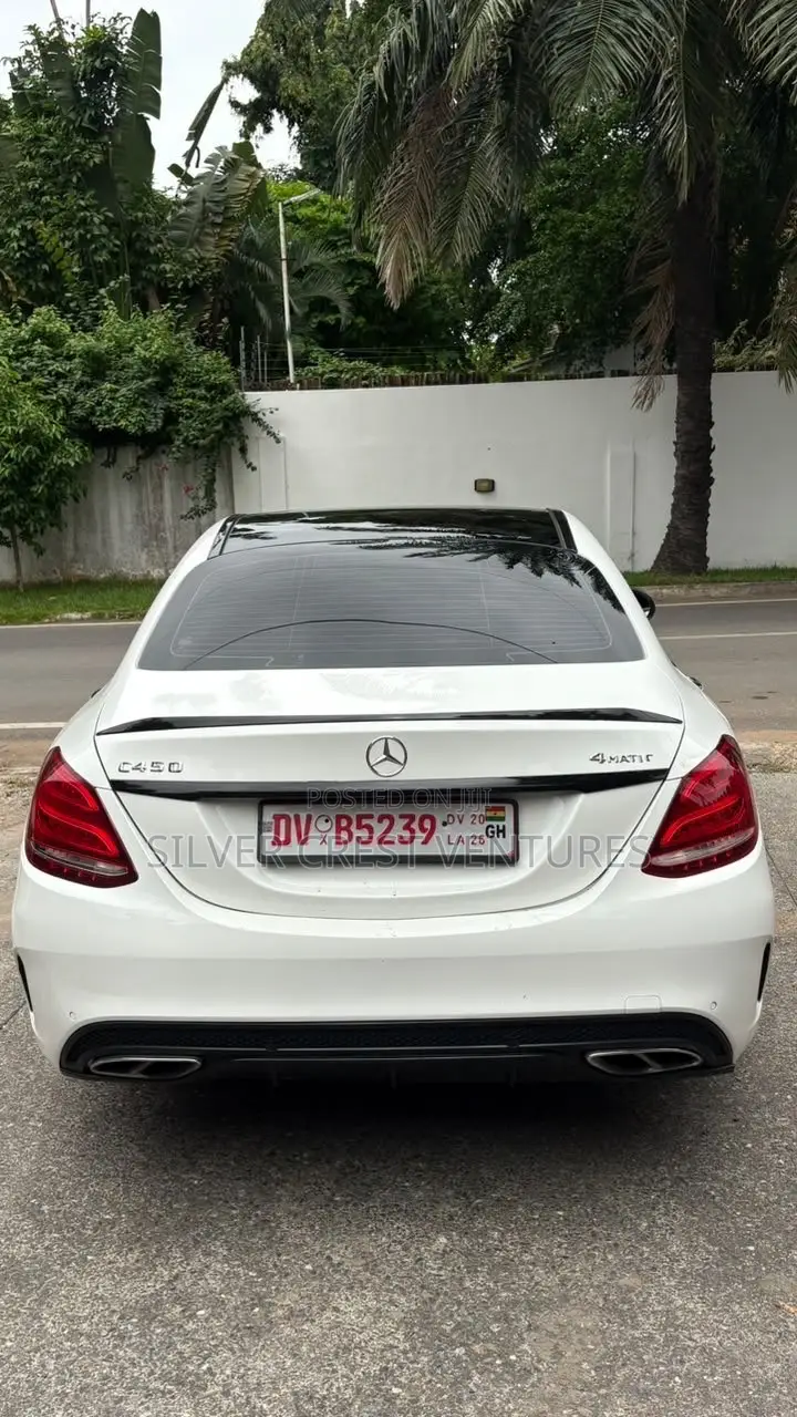 Mercedes-Benz C450 2016 White