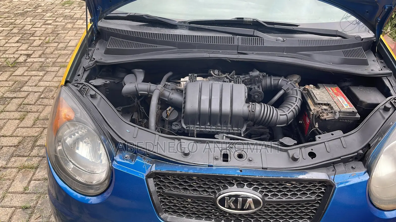 Kia Morning 2009 Blue