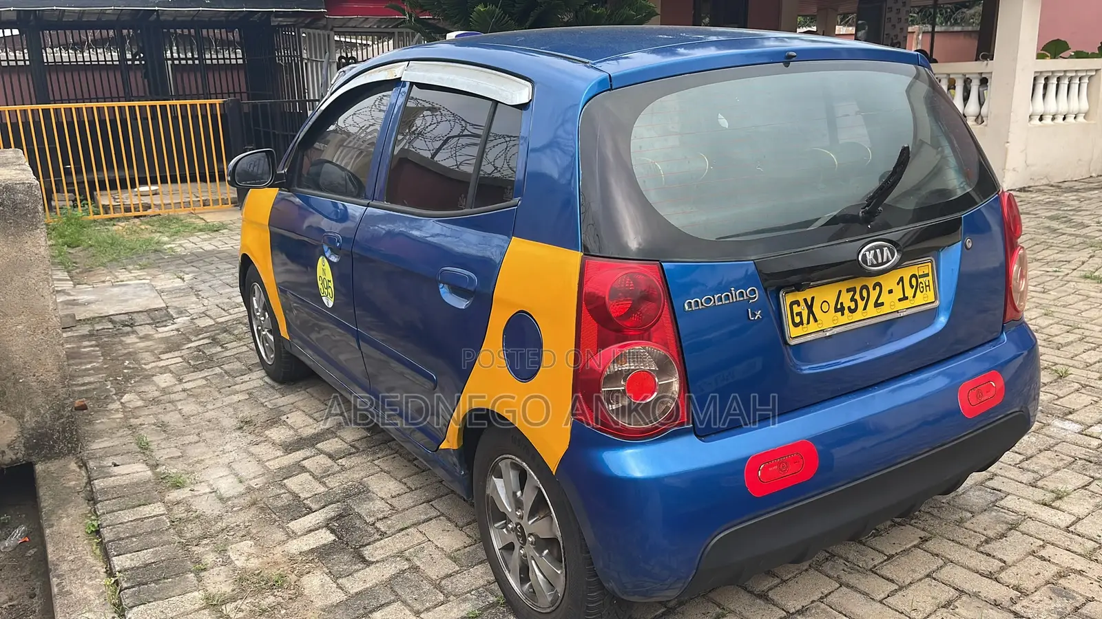 Kia Morning 2009 Blue