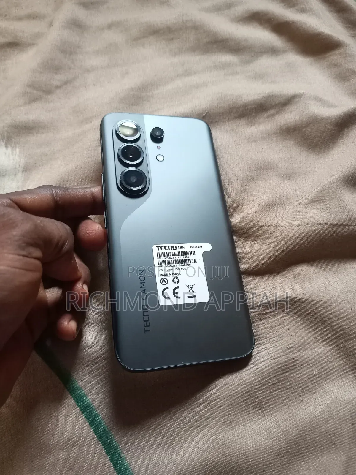 New Tecno Camon 50 Pro 256 GB Black