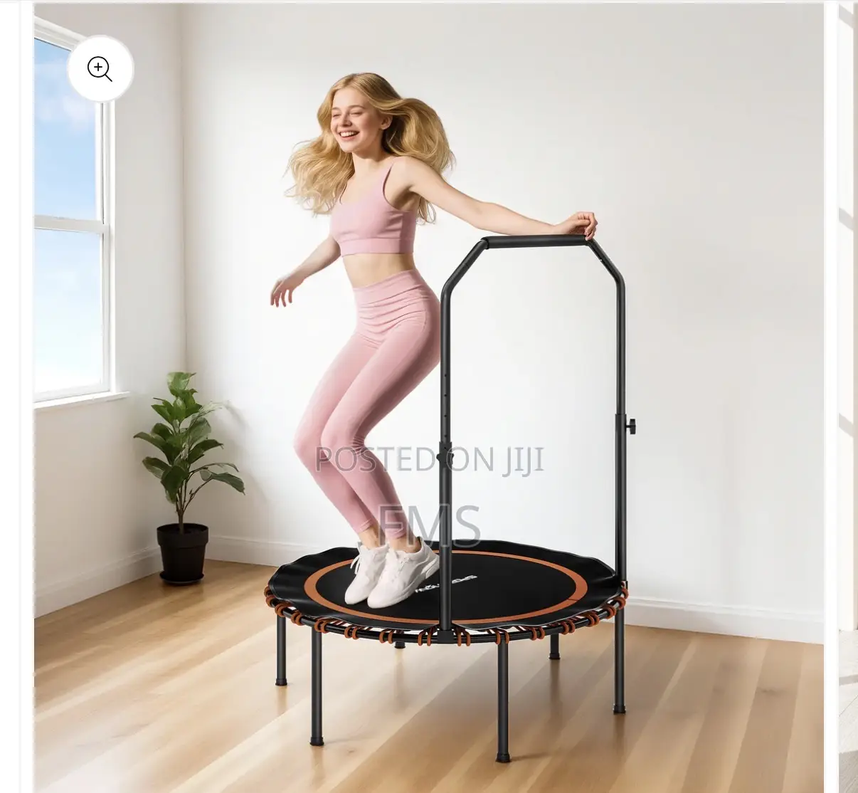 SPORTNOW 40" Foldable Fitness Trampoline