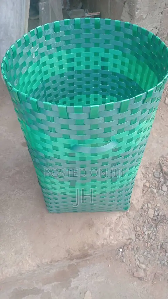 Hand Woven Laundry Basket