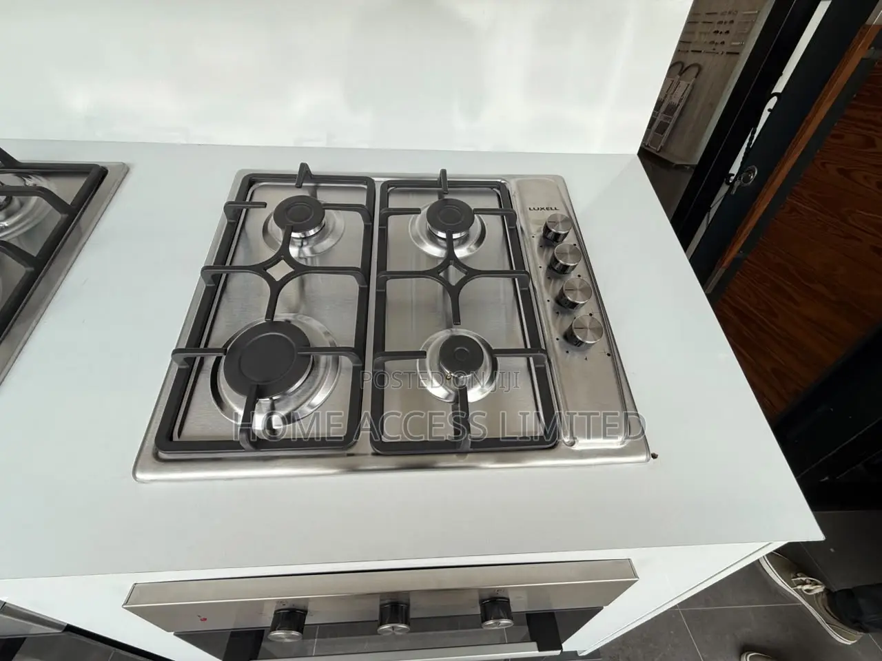 Luxell 60cm 4gas Stainless Hob /Burner