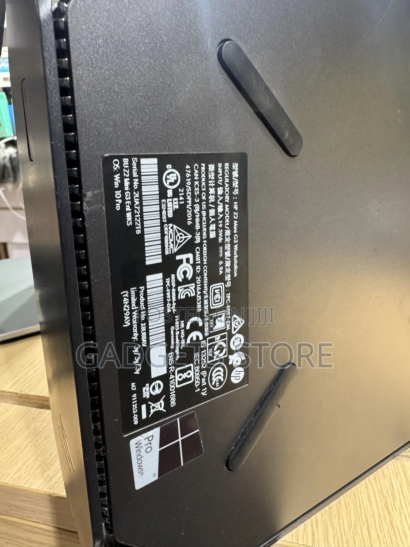 Desktop Computer HP Z2 G4 Mini 16GB Intel Core i5 SSD 256GB