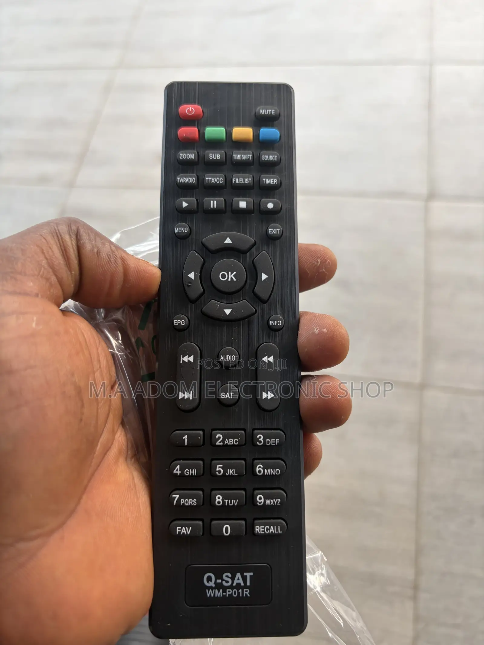 Q-Sat Decoder Remote (Wm-P01r)