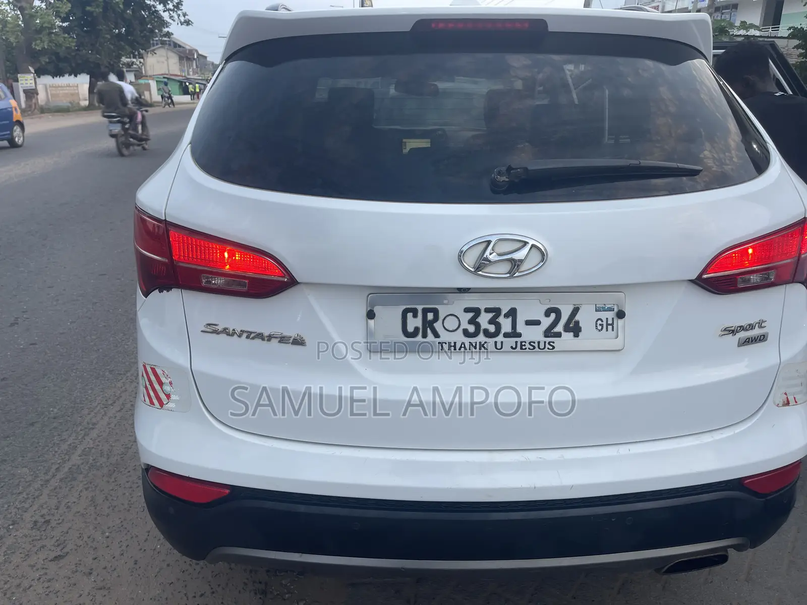 Hyundai Santa Fe Limited AWD 2016 White