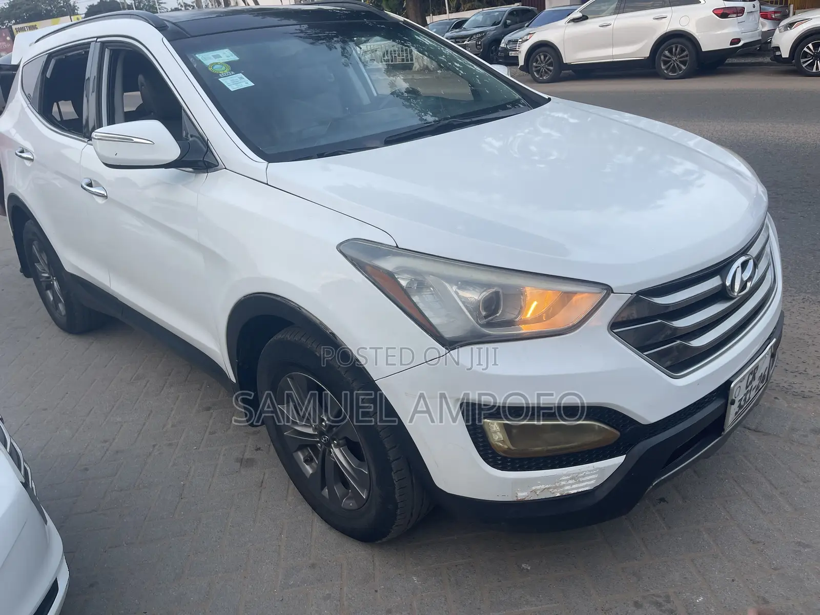 Hyundai Santa Fe Limited AWD 2016 White