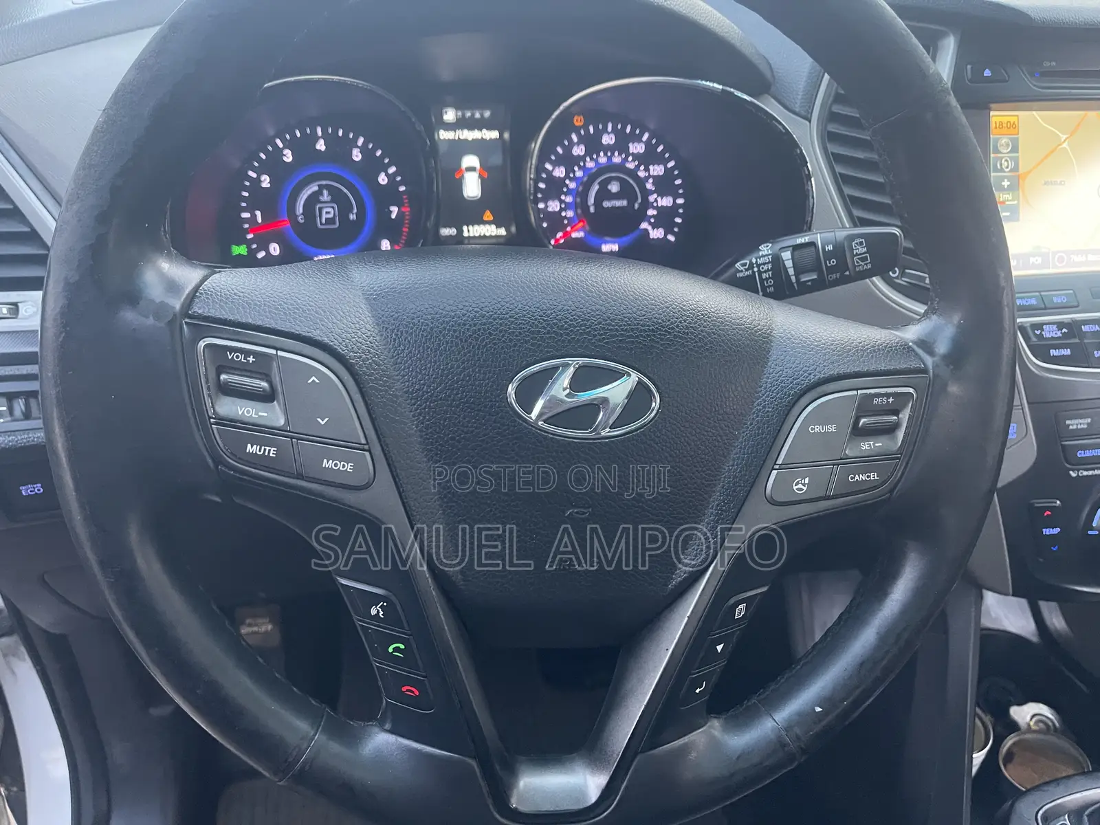 Hyundai Santa Fe Limited AWD 2016 White