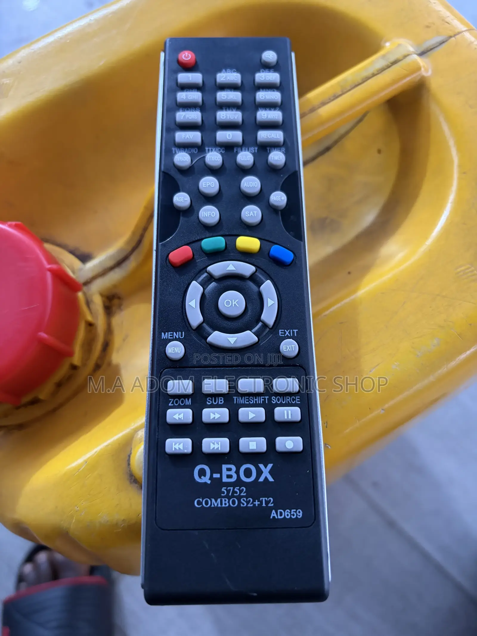 Q-Box Combo S2+t2 Remote for Decoder