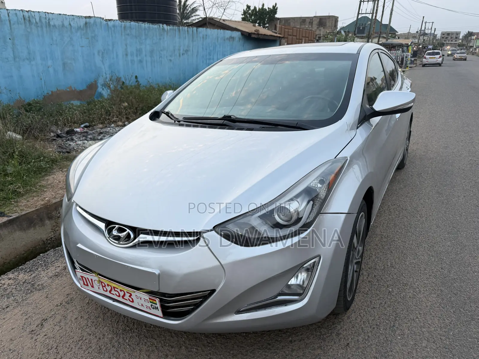 Hyundai Elantra Limited 4dr Sedan (1.8L 4cyl 6A) 2015 Silver