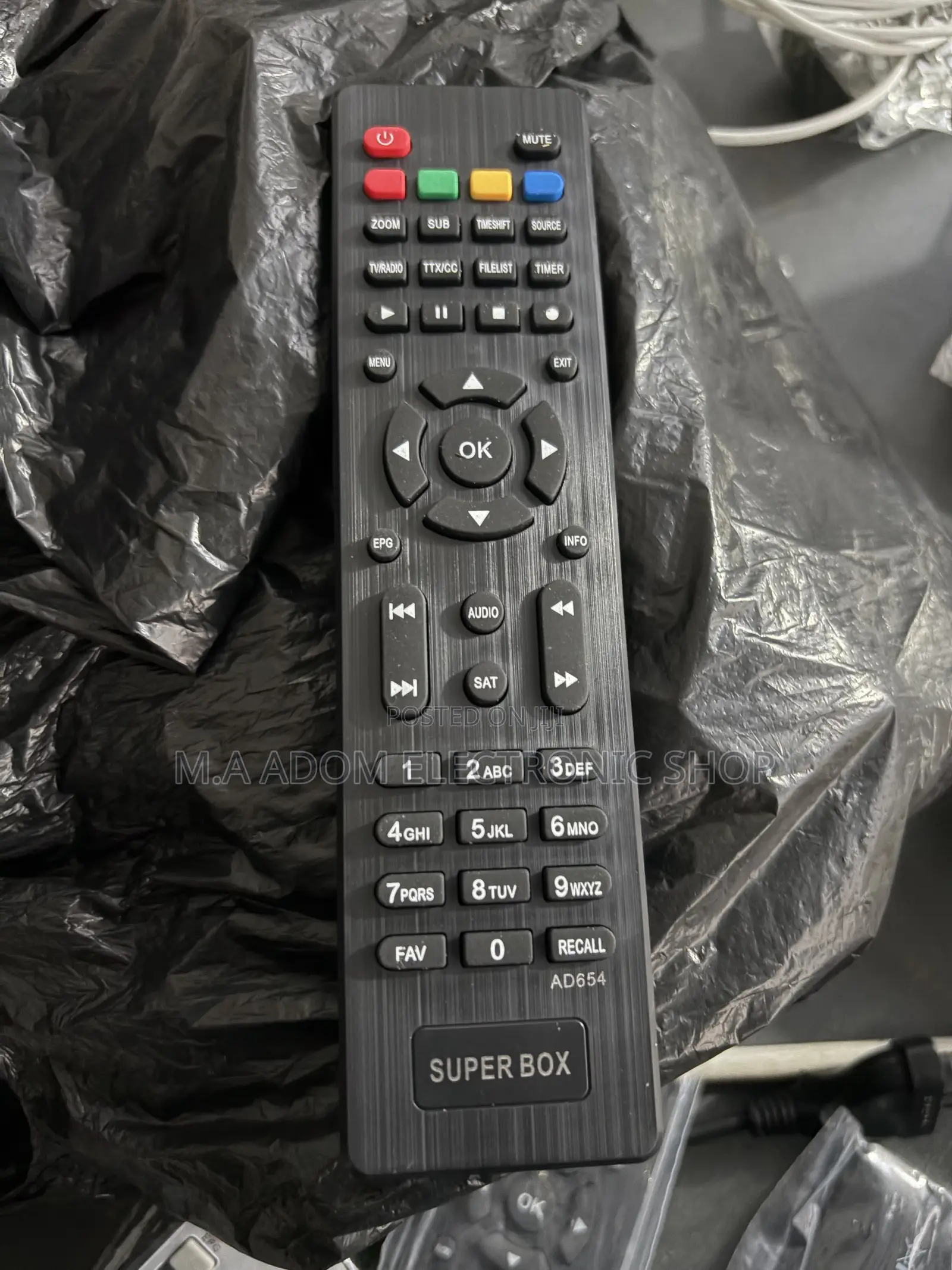 Super Box Decoder Remote Control