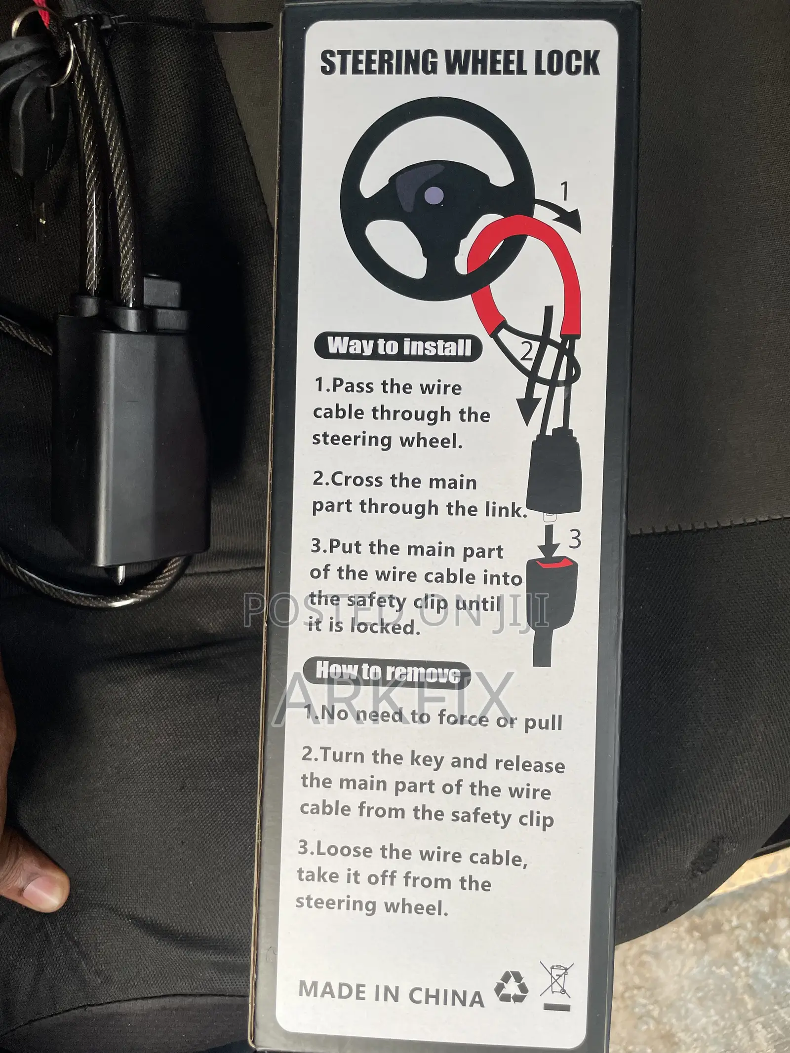 Universal Steering Wheel Lock