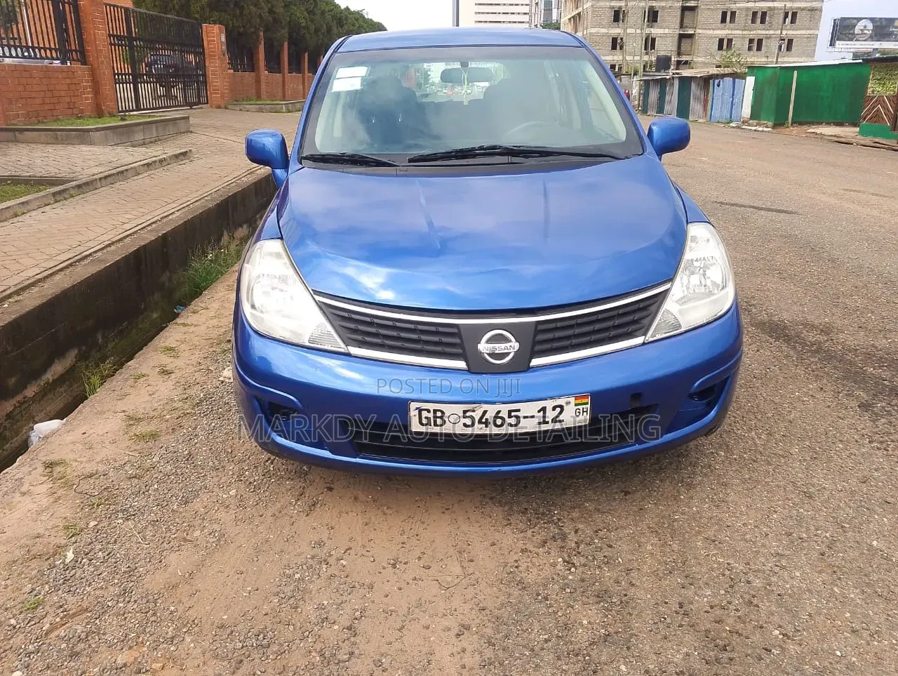 Nissan Versa 2007 Blue