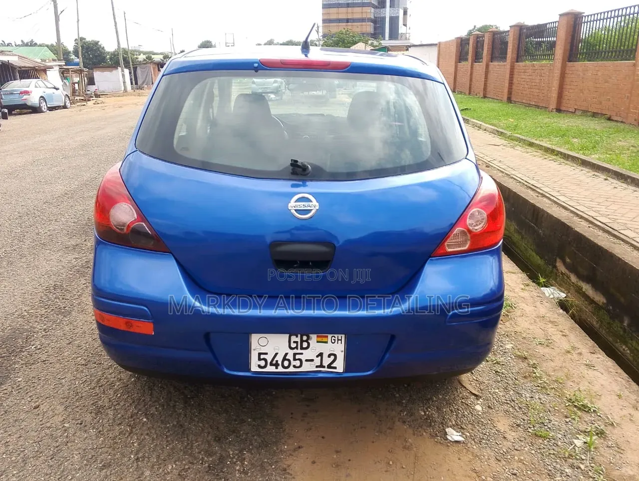 Nissan Versa 2007 Blue