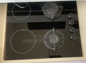 Luxell 60cm 2 Gas 2 Electric Hob Glass