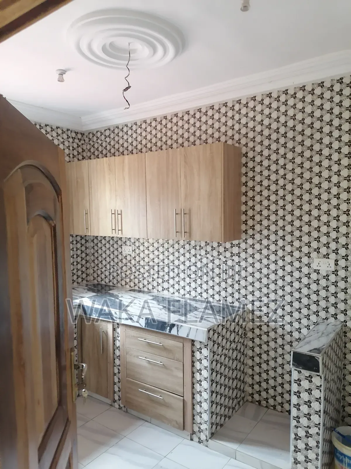 2bdrm Apartment in Satellite Dish, Amasaman for rent