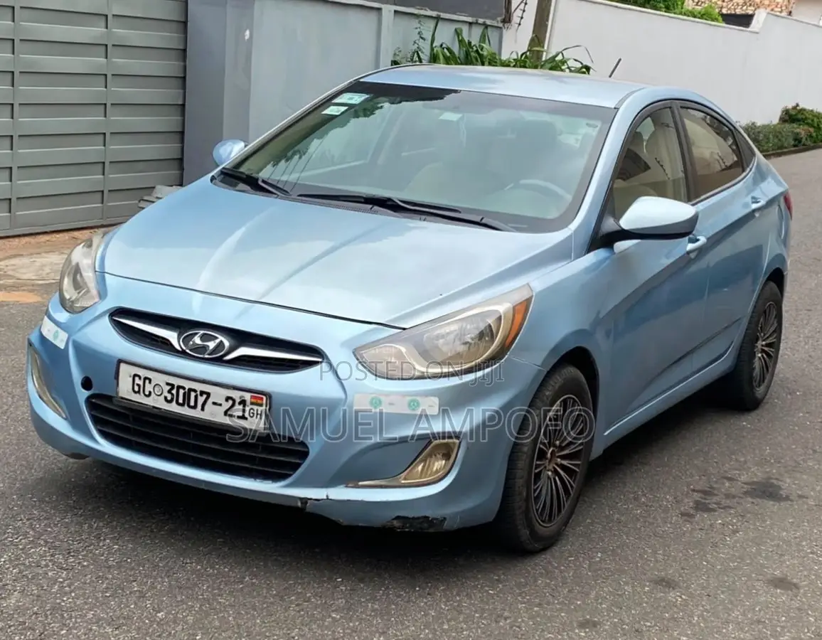 Hyundai Accent GLS 4dr Sedan (1.6L 4cyl 6A) 2014 Blue