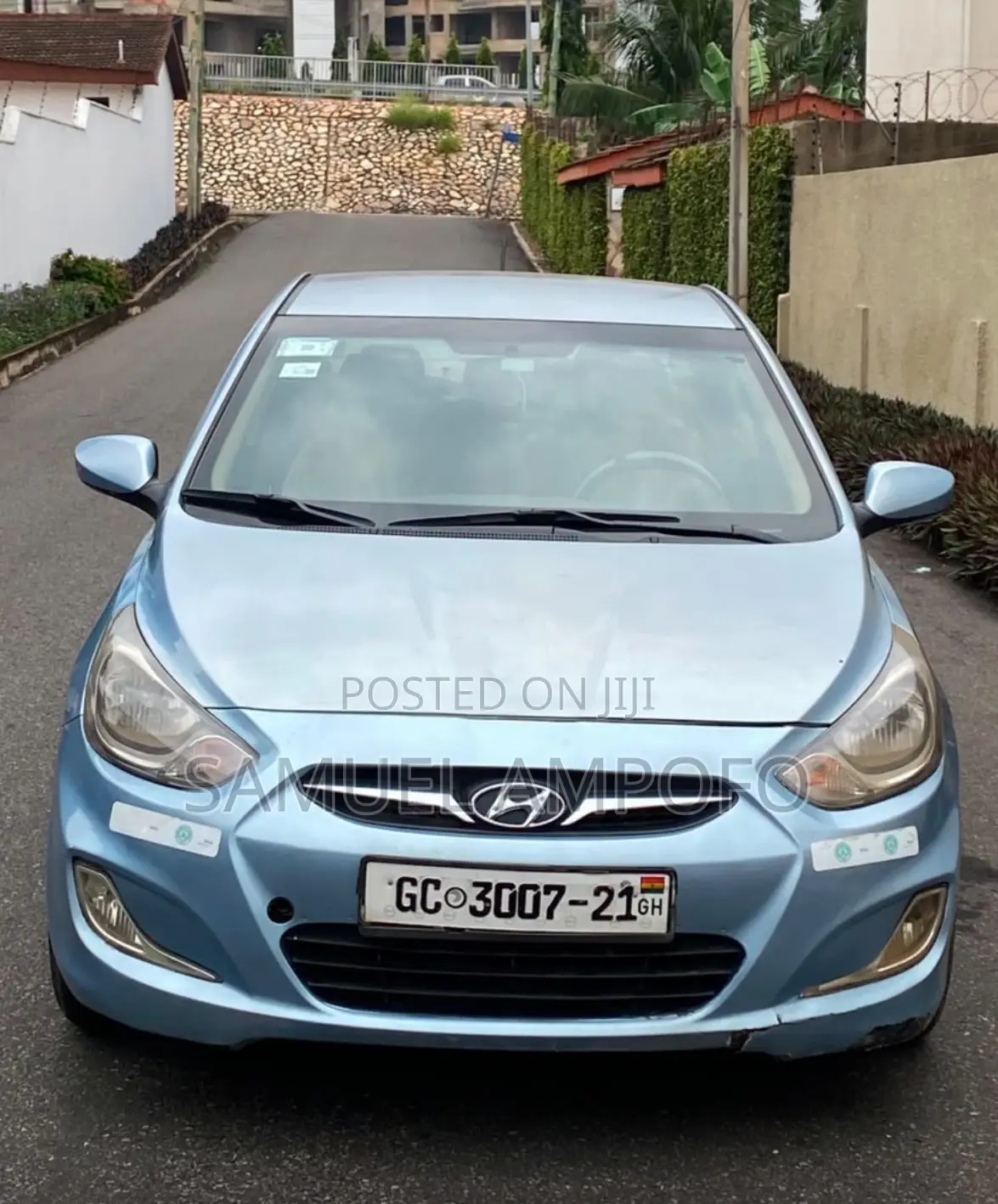 Hyundai Accent GLS 4dr Sedan (1.6L 4cyl 6A) 2014 Blue