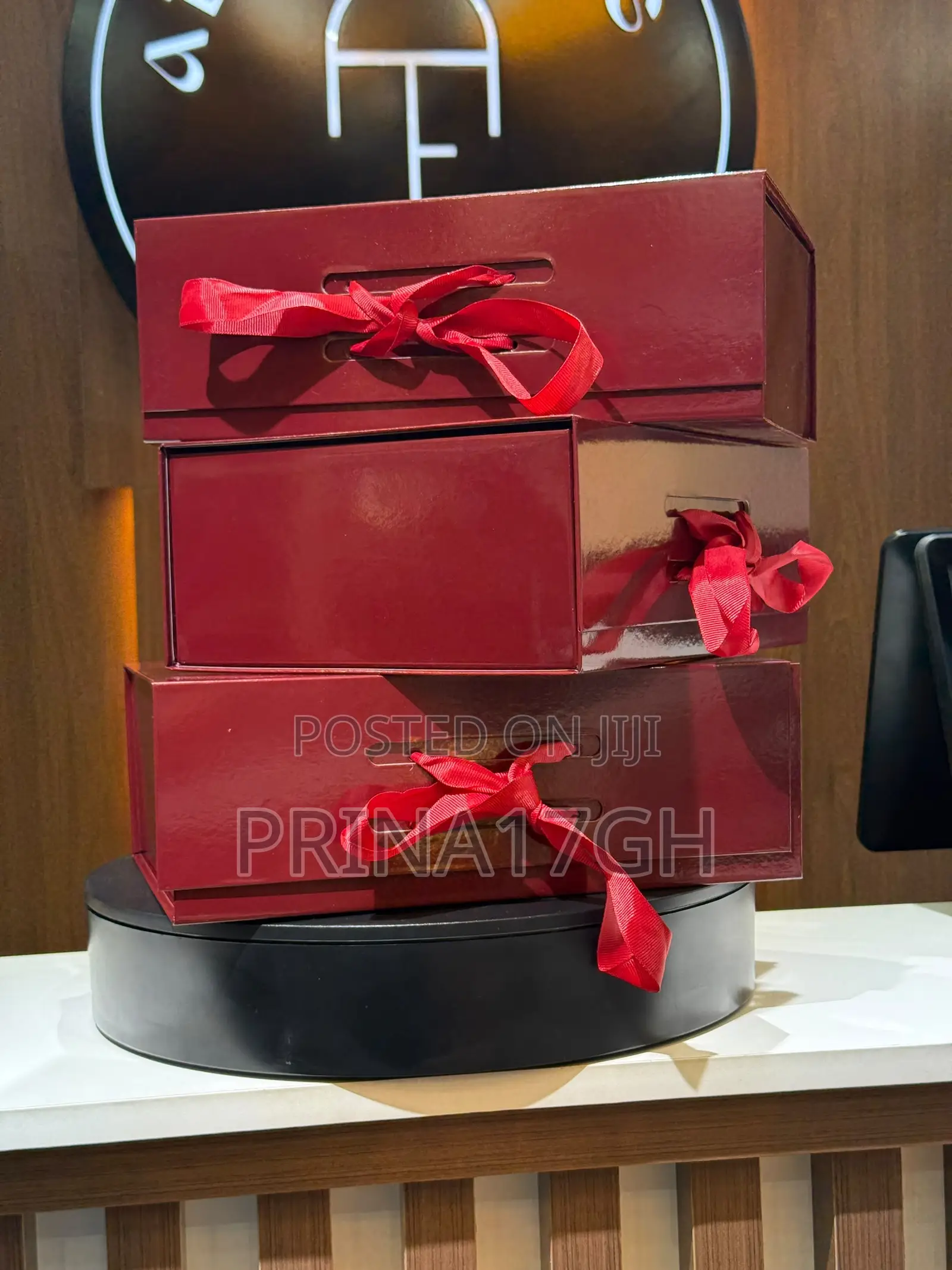Red Small Size Gift Box