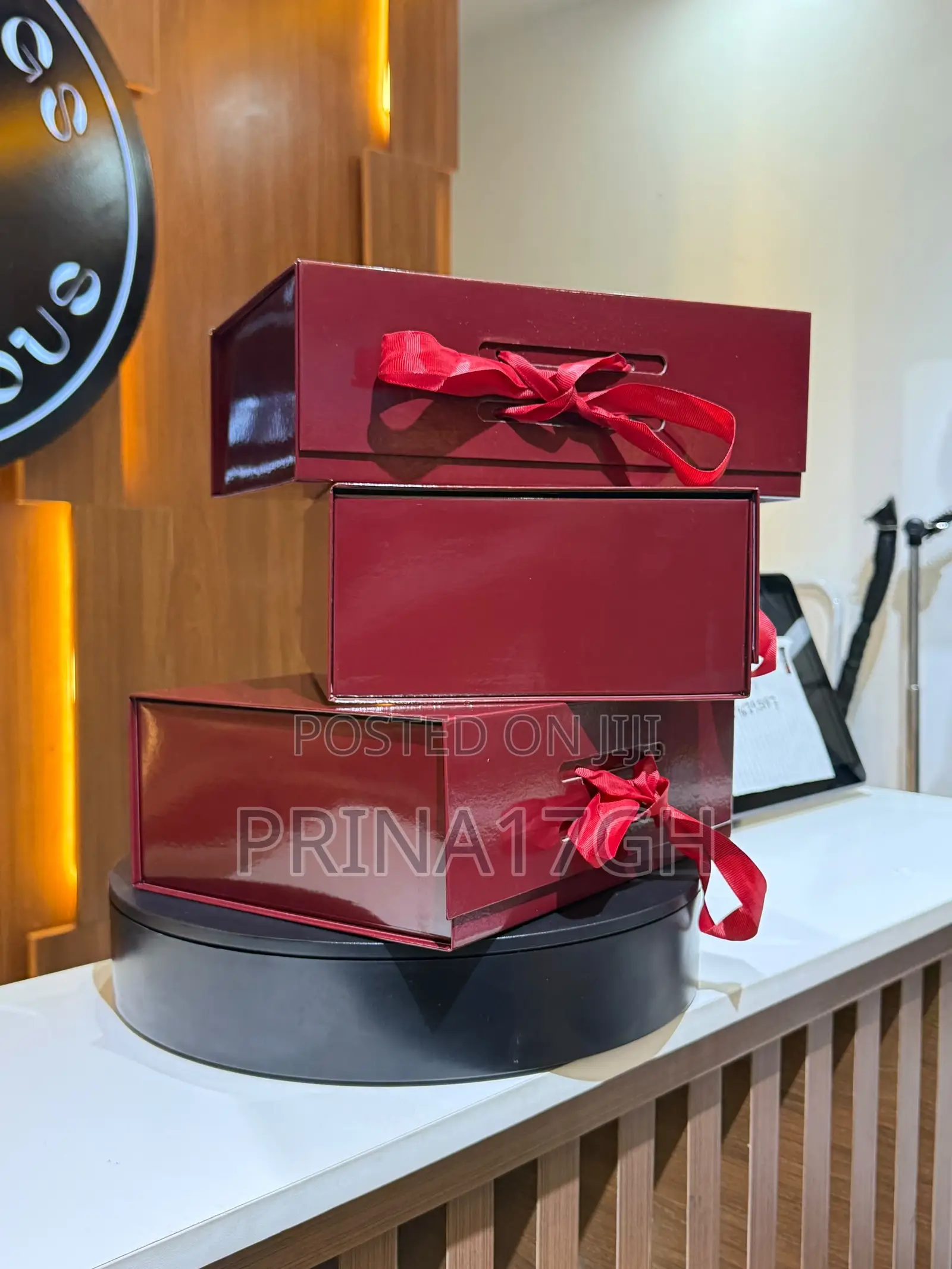 Red Small Size Gift Box