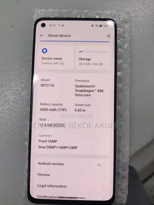 New OnePlus 9 256 GB Green