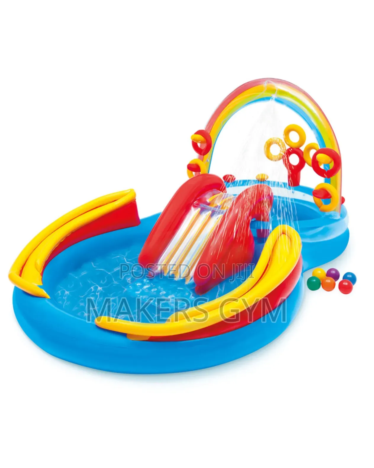 Swimming Pool(Rainbow Ring Inflatable Swimming Pool For