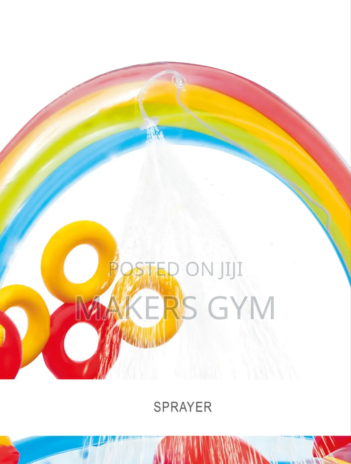 Swimming Pool(Rainbow Ring Inflatable Swimming Pool For