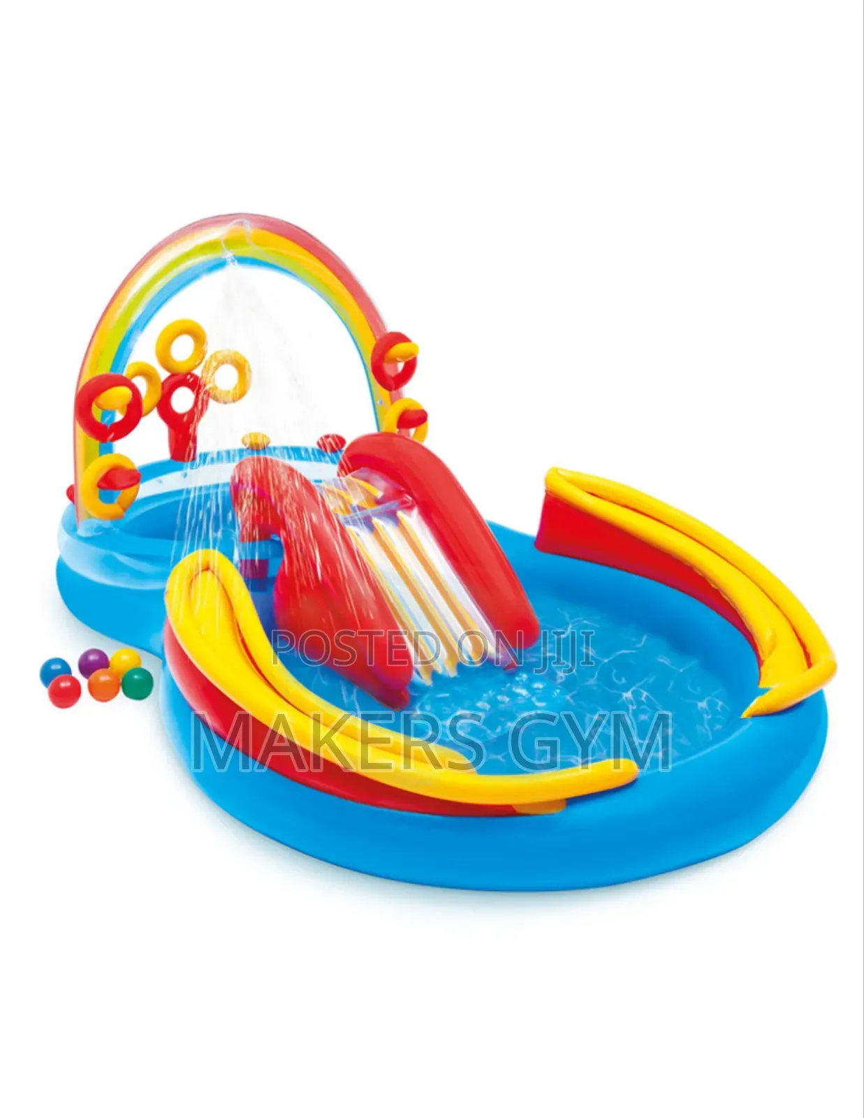 Swimming Pool(Rainbow Ring Inflatable Swimming Pool For