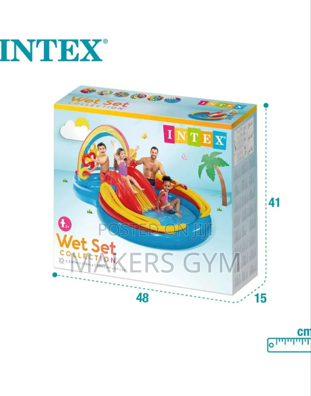 Swimming Pool(Rainbow Ring Inflatable Swimming Pool For