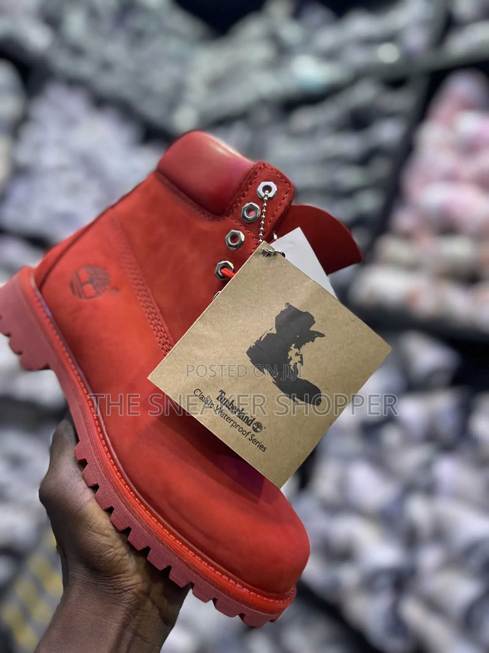 Timberland Solid Red Color
