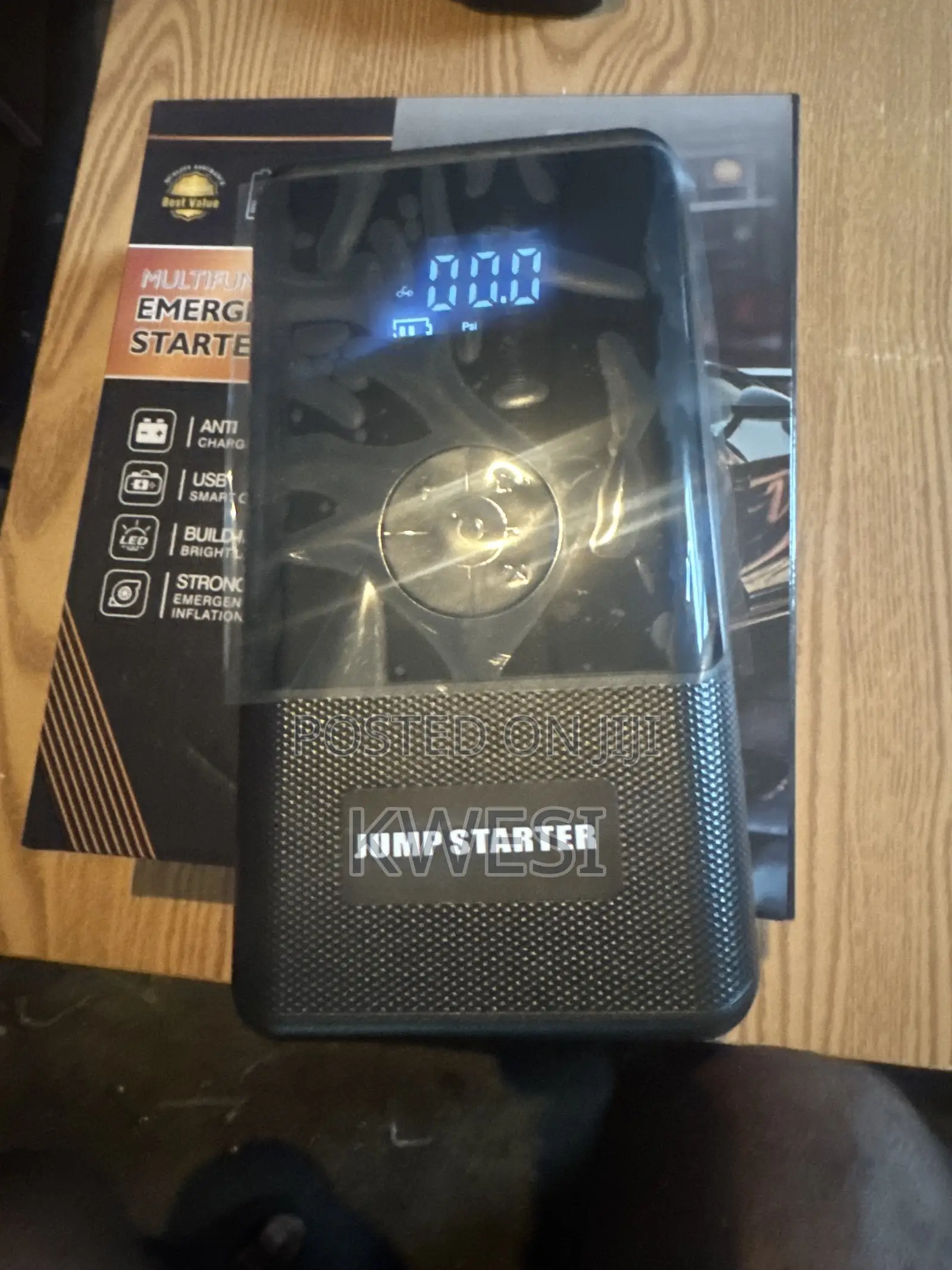 Chargeable Car Jumper/Powerbank/Tire Inflator
