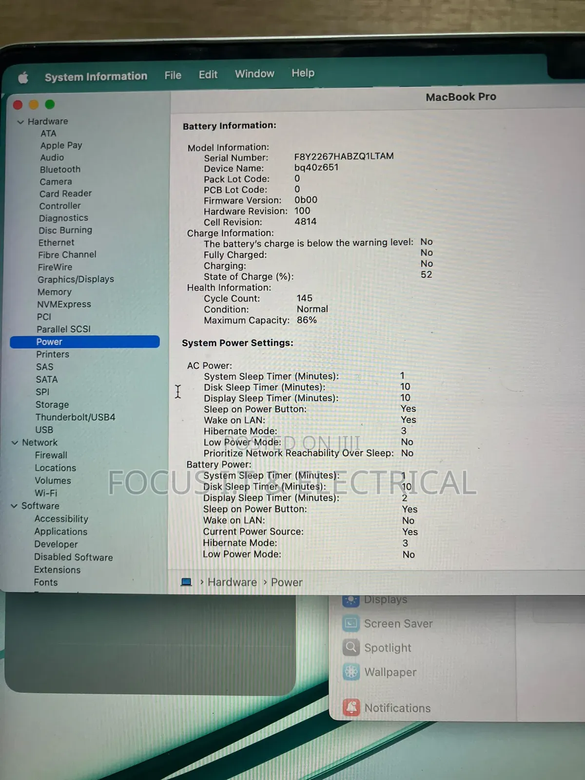 Laptop Apple MacBook Pro 2021 M1 32GB Apple M1 Pro SSD 512GB