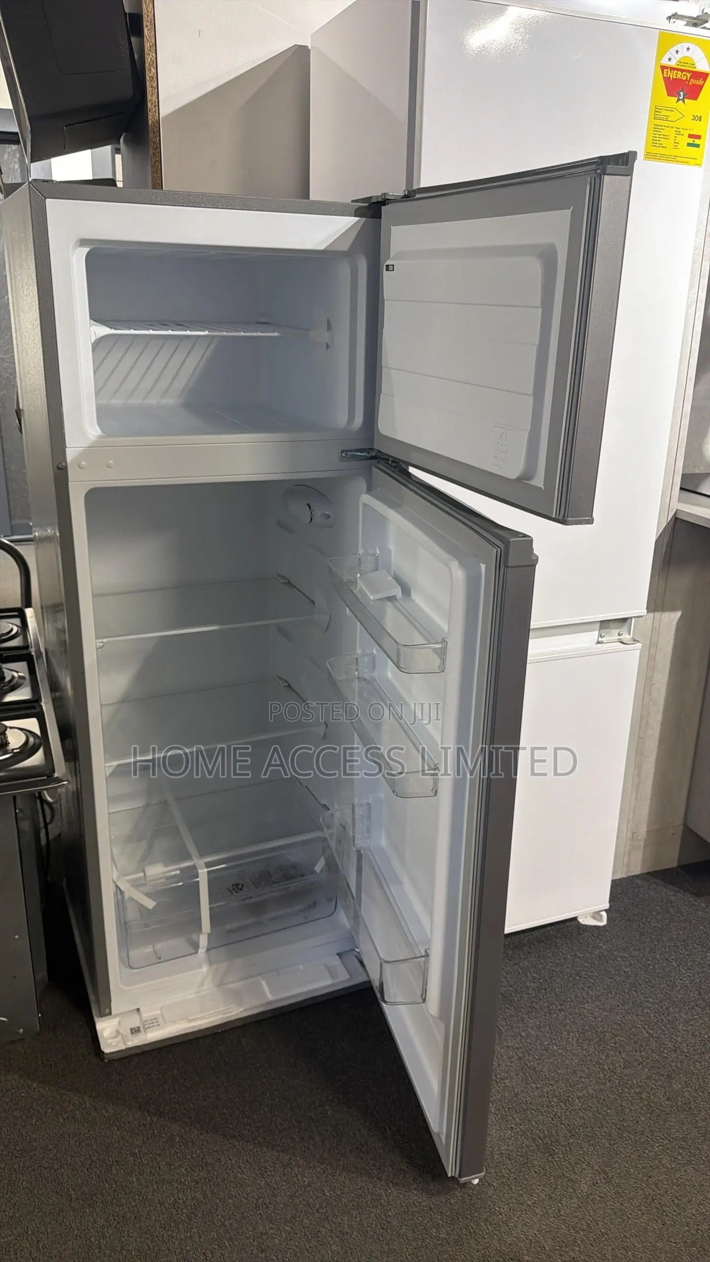 Luxell Double Door Table Top Refrigerator 202ltr